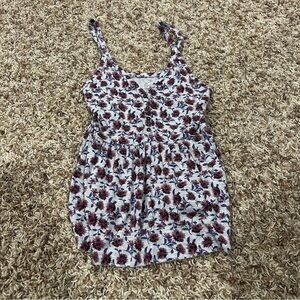 American Eagle Soft & Sexy Tank Floral Print Sz XS